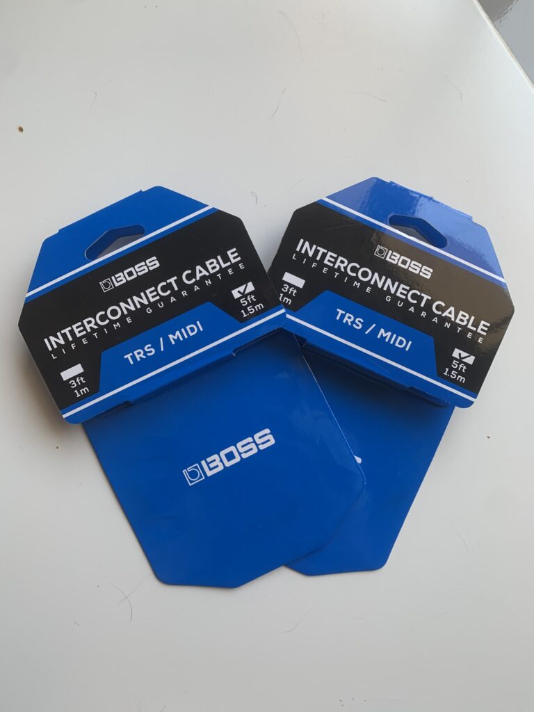 BOSS MIDI connector cables for SP404 MKii